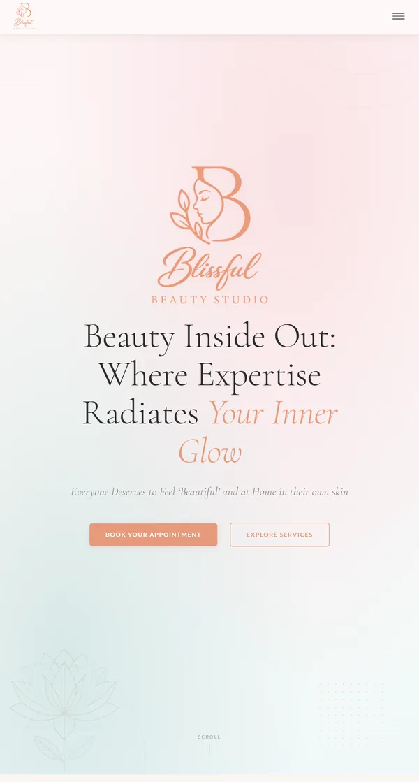 Blissful Beauty on mobile